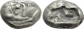 KINGS OF LYDIA. Kroisos (Circa 564/53-550/39 BC). Half Stater. Sardes.