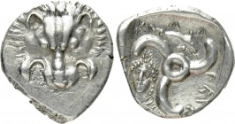 DYNASTS OF LYCIA. Perikles (Circa 380-360 BC). Tetrobol. Uncertain mint, possibly Phellos.