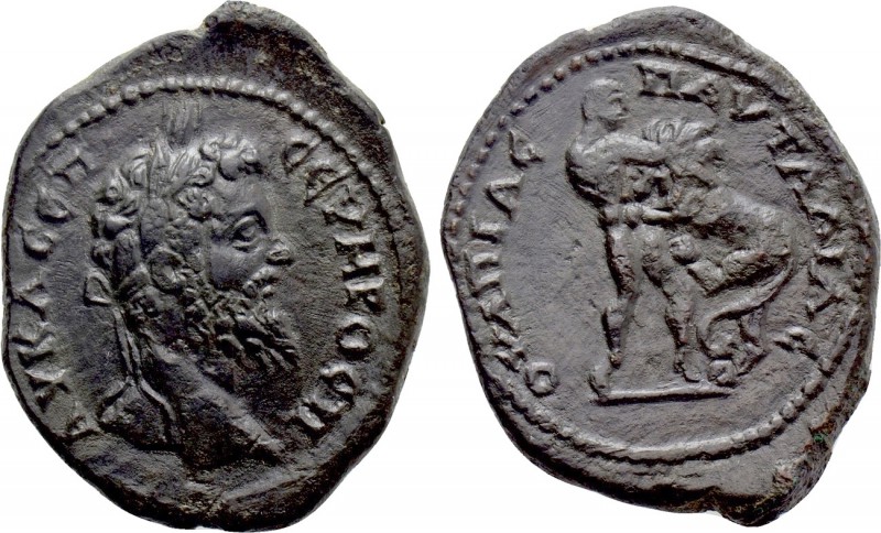 THRACE. Pautalia. Septimius Severus (193-211). Ae. 

Obv: AV K Λ CΕΠ CEVHPOC Π...