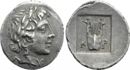 LYCIAN LEAGUE. Cragus (Circa 48-42 BC). Hemidrachm.