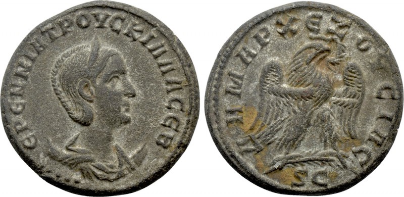 SELEUCIS AND PIERIA. Antioch. Otacilia Severa (244-249). Tetradrachm. 

Obv: Є...