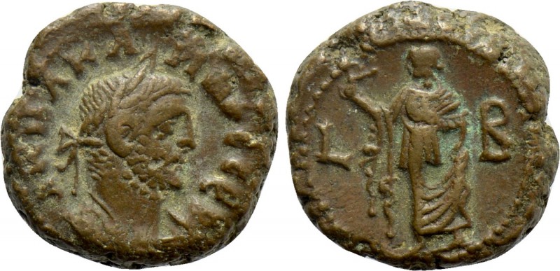 EGYPT. Alexandria. Carinus (283-285). BI Tetradrachm. Dated RY 2 of Carus (283/4...