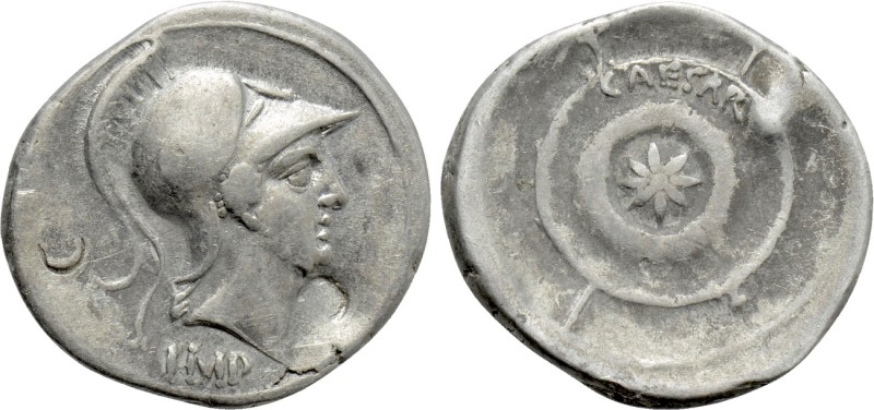 OCTAVIAN. Denarius (30-29 BC). Uncertain Italian mint, possibly Rome. 

Obv: I...