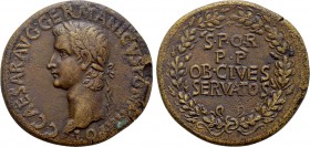 CALIGULA (37-41). Sestertius. Rome.