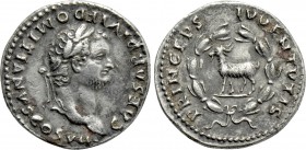 DOMITIAN (Caesar, 69-81). Denarius. Rome.