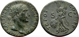 TRAJAN (98-117). As. Rome.