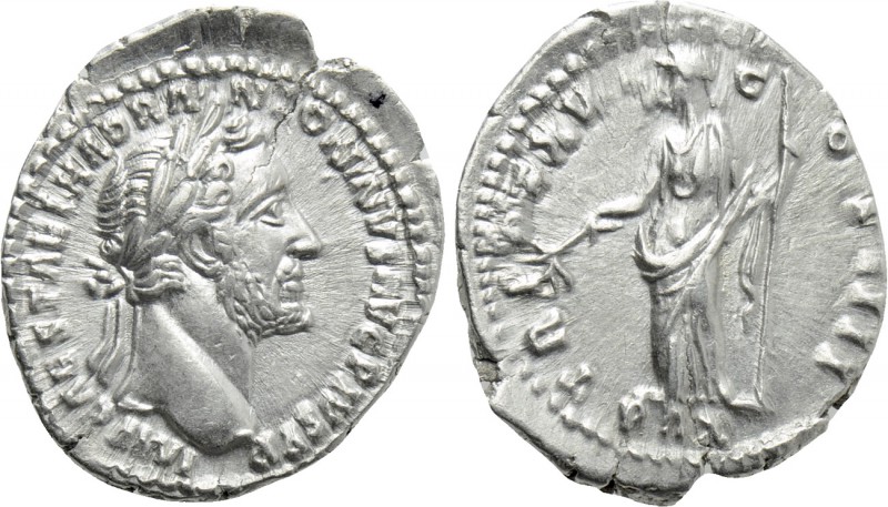 ANTONINUS PIUS (138-161). Denarius. Rome. 

Obv: IMP CAES T AEL HADR ANTONINVS...