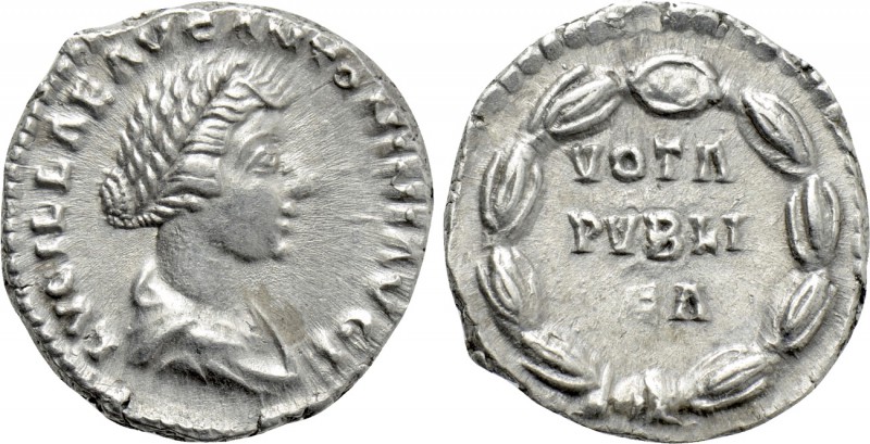 LUCILLA (Augusta, 164-182). Denarius. Rome. 

Obv: LVCILLAE AVG ANTONINI AVG F...