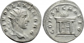 DIVUS SEVERUS ALEXANDER (Died 235). Antoninianus. Rome. Struck under Trajanus Decius.
