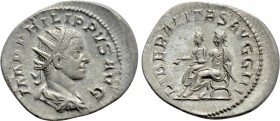 PHILIP II (247-249). Antoninianus. Rome.