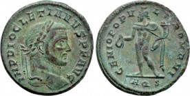DIOCLETIAN (284-305). Follis. Aquileia.