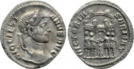 DIOCLETIAN (284-305). Argenteus. Ticinum.