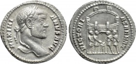 MAXIMIANUS HERCULIUS (First reign, 286-305). Argenteus. Ticinum.