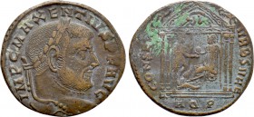 MAXENTIUS (309-312). Follis. Aquileia.