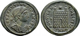 CONSTANTINE II (Caesar, 316-337). Follis. Nicomedia.