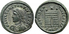 CONSTANTIUS II (Caesar, 324-337). Follis. Heraclea.