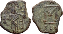 LEONTIUS (695-698). Follis. Syracuse.