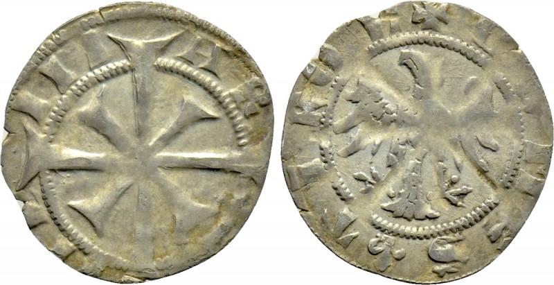 AUSTRIA. Tirol. Meinhard II (1271-1295). Zwainziger (Grosso aquilino). 

Obv: ...