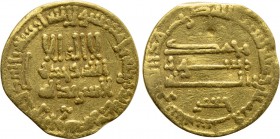 ISLAMIC. 'Abbasid Caliphate. Time of al-Rashid (AH 170-193 / 786-809 AD). GOLD Dinar. Dated AH 186 (802 AD).