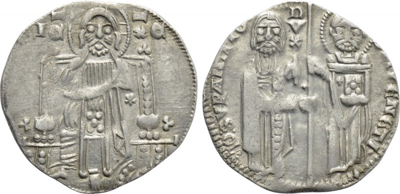 ITALY. Venice. Giovanni Soranzo (1312-1328). Grosso. 

Obv: IO SVPANTIO DVX S ...