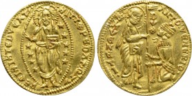 ITALY. Venice. Antonio Venier (1382-1400). GOLD Ducato.