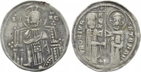 SERBIA. Stefan Uros II Milutin (1282-1321). Dinar.