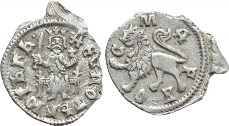 SERBIA. Djuradj I Branković (1427-1456) Dinar. 

Obv: ДЄСПОТ ГЮРЬГЬ. 
George ...