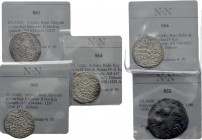 5 Coins of the Seljuks of Rum.