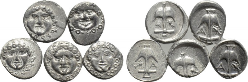 5 drachms of Apollonia Pontica. 

Obv: .
Rev: .

. 

Condition: See pictu...