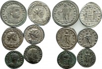 6 Late Roman Coins.