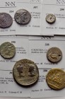 7 Roman Provincial and Greek Coins.