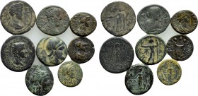 8 Ancient Coins.