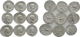 9 Antoninini of Traianus Decius.