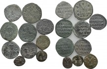 10 Byzantine Coins of the 8th to 10th Century.