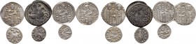 7 Medieval Coins.