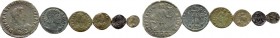 6 Late Roman Coins.