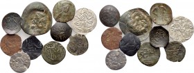 10 Medieval Coins of Bulgaria.