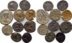 10 Roman Provincial Coins.