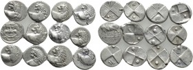 11 Hemidrachms of Cherssonesos and Parion.