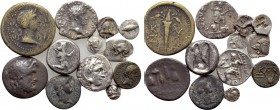 12 Ancient Coins.