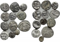 12 Greek Coins.