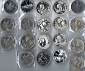 19 Silver Ounces of China, Canada and Great Britain.