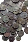 Circa 64 Late Roman Coins.