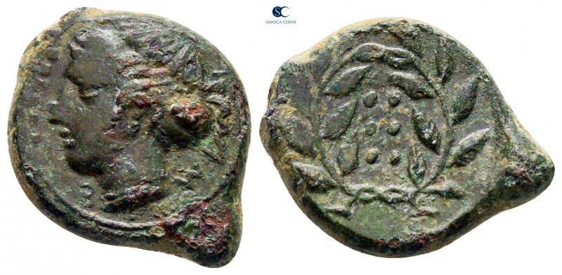 Sicily. Himera circa 415-409 BC. 
Hemilitron Æ

20 mm, 4,63 g



very fin...