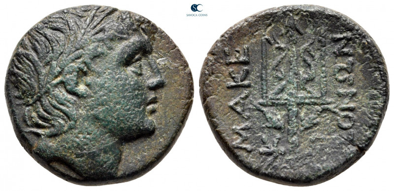 Macedon. Time of Philip V - Perseus 187-168 BC. 
Bronze Æ

21 mm, 8,42 g

...