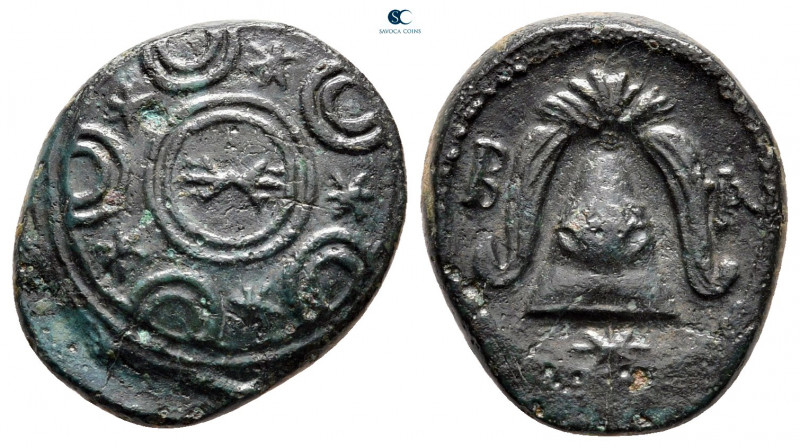 Kings of Macedon. Uncertain mint. Alexander III "the Great" 336-323 BC. 
Bronze...