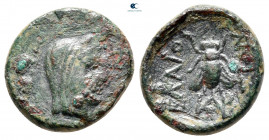 Thrace. Elaios circa 300-100 BC. Bronze Æ