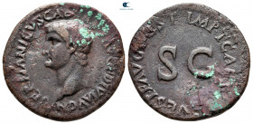 Rome. Rome. Germanicus AD 37-41. As Æ