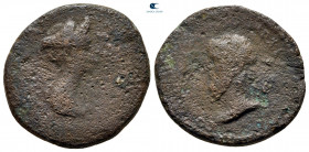 Macedon. Cassandreia. Sabina. Augusta AD 128-137. Bronze Æ