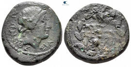 Macedon. Thessalonica. Mark Antony 32-31 BC. Bronze Æ